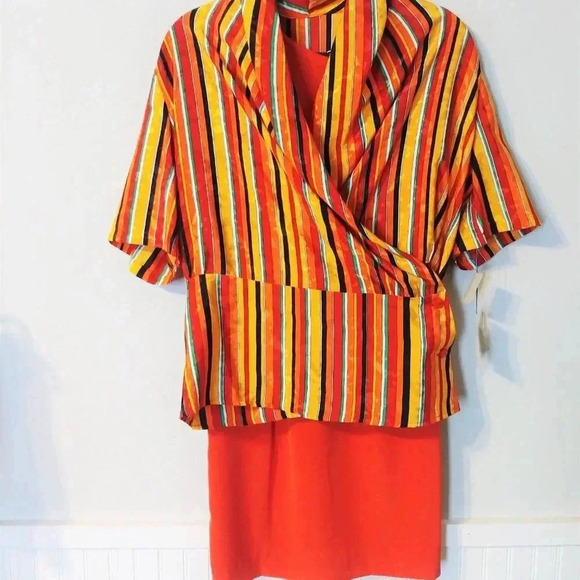 Vintage Howard Wolf 3pc Skirt Set NWT - Picture 3 of 12